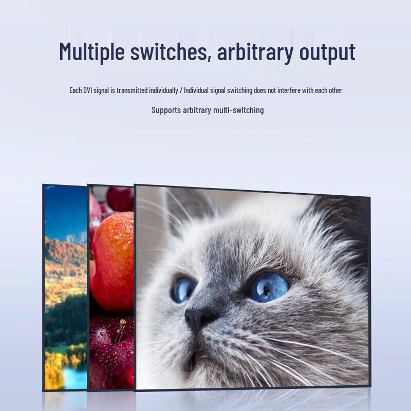 Yeren Cable HD DVI Matrix Switcher 8x8