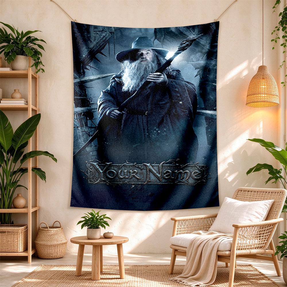 Lord Rings Custom Tapestry Boho Wall Hanging Non-Fading Color Suitable for Bedroom All-Season Use Great Gift for Dorm Room Lovers
