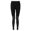 TriDri Womens/Ladies Rib Knit Contrast Bottom Yoga Leggings