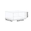 1pcs Clear Acrylic Display Case Countertop Box Organizer Stand Dustproof Protection Showcase Display Box