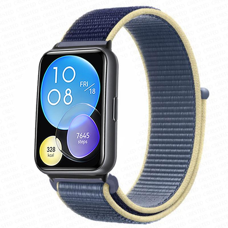 Ремешок для Huawei Watch Fit 2 Браслет для умных часов Аксессуары Запасной браслет нейлоновый Браслет Correa Huawei Watch fit2 strap