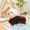 Warm Dog Towing Suit Comfortable Dog Four Legged Clothing Dog Pajamas  Autumn Winter