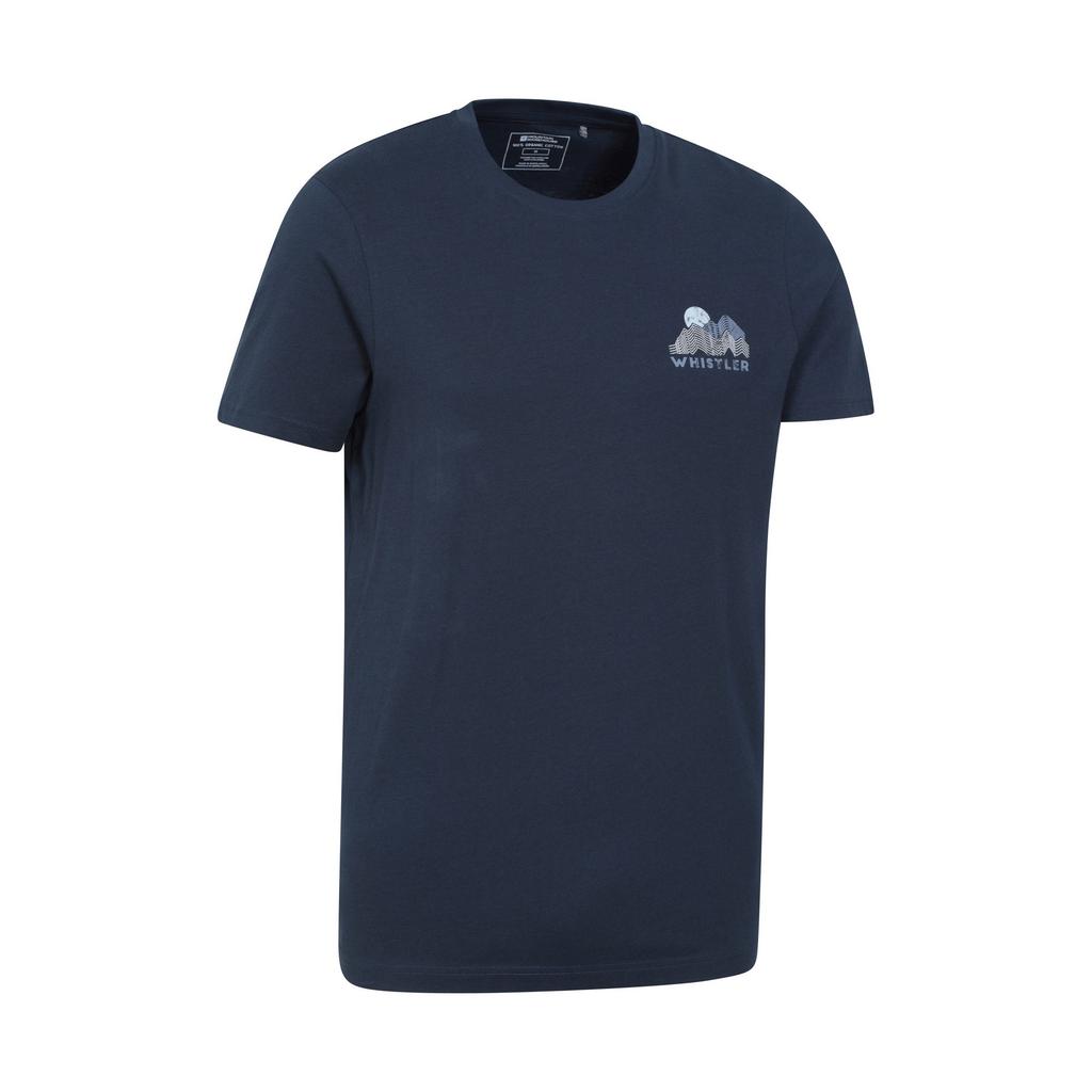Mountain Warehouse Mens Whistler Graphic Short-Sleeved T-Shirt