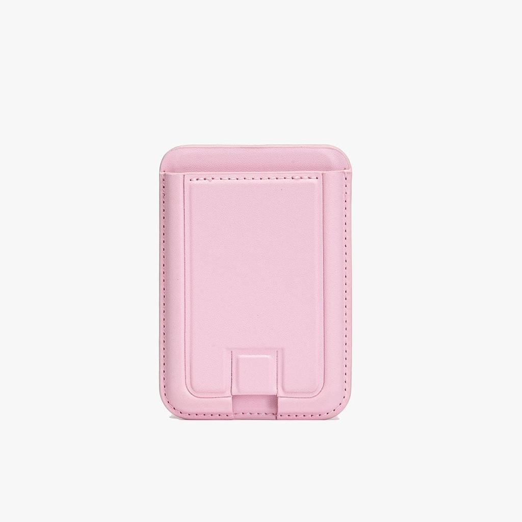 Прочный магнитный держатель-подставка для карт для iPhone 17 Pro - H-образный чехол-кошелек Magsafe с N52+PU Кожей
