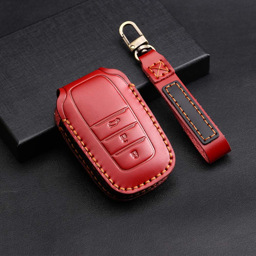 LEXLEY Новый чехол для ключей для Toyota Harrier 80 серии, чехол для ключей из натуральной кожи, ключ