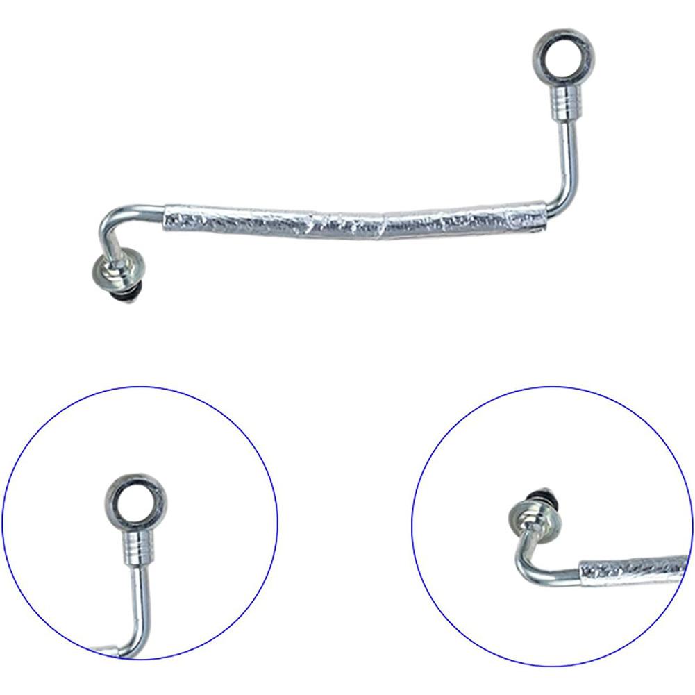 Линия слива масла турбокомпрессора двигателя, комплект труб подачи масла, титановая стальная линия турбокомпрессора 25200947 55569839 55568031 55567067