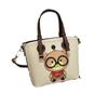 Contrast Color Cute Tote Bag, Large Capacity Fashion Choice.
