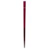 Pair of Chopsticks with a Celebratory Mirror, Made In Japan, Natural Wood with Lacquer Finish, Fine Grain, 21cm