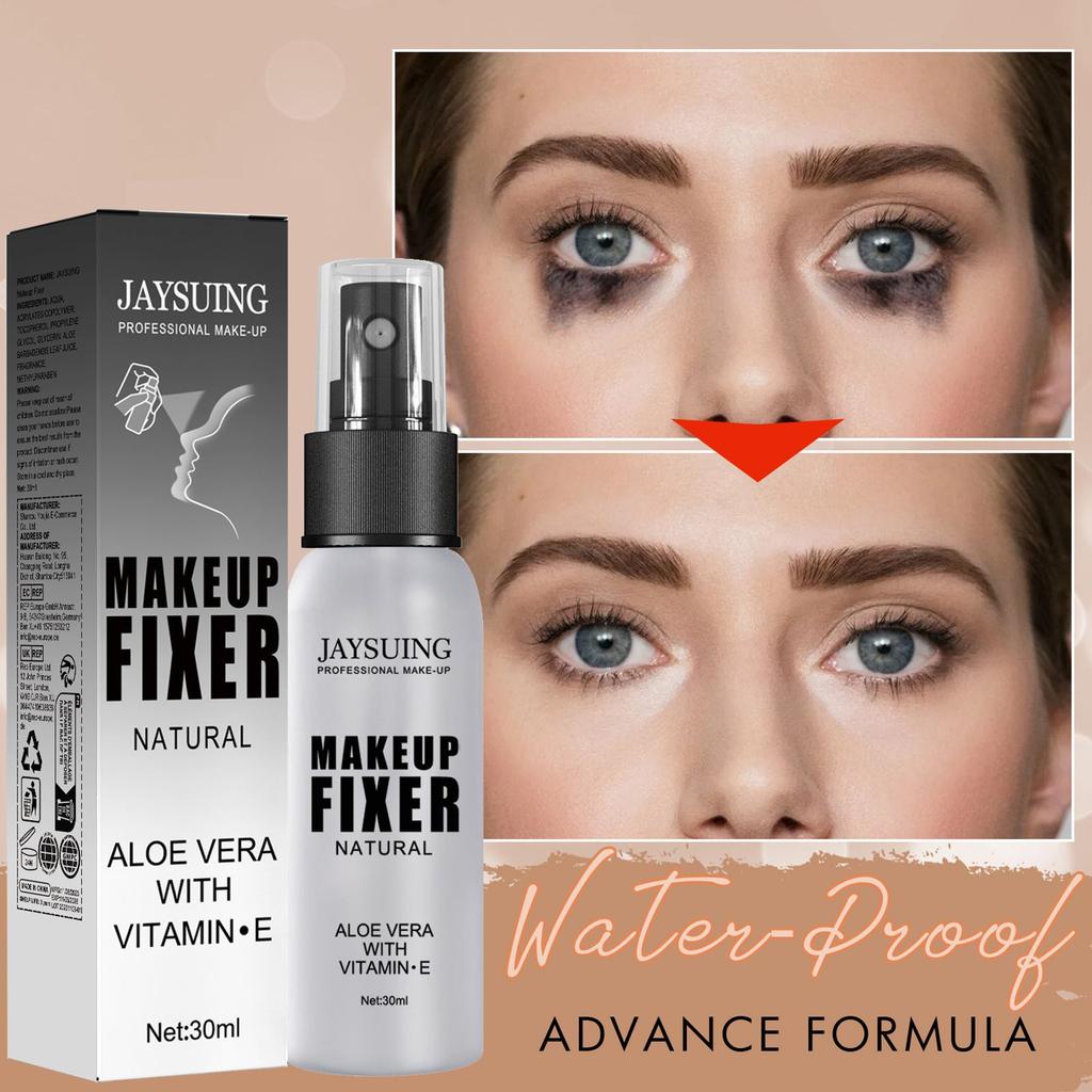 Jaysuing makeup setting spray fast dry matte refreshing waterproof long lasting makeup fix spray