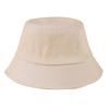 Custom Adult Cotton Bucket Hat Sublimated and Embroidered Wide Brim Round Hat for Summer Outdoor Use Solid Casual Style