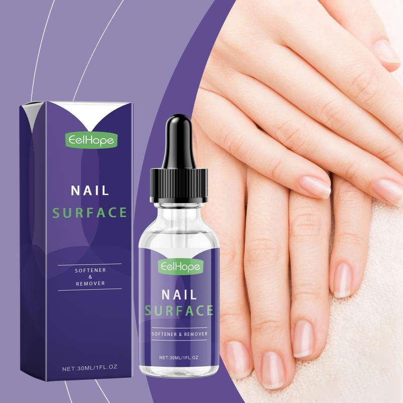 Cuticle Remover Nail Soften Oil for Gel Nails Overgrown Cuticles Softening Fast Acting Elimination Exfoliant Manicure Pedicure Care
