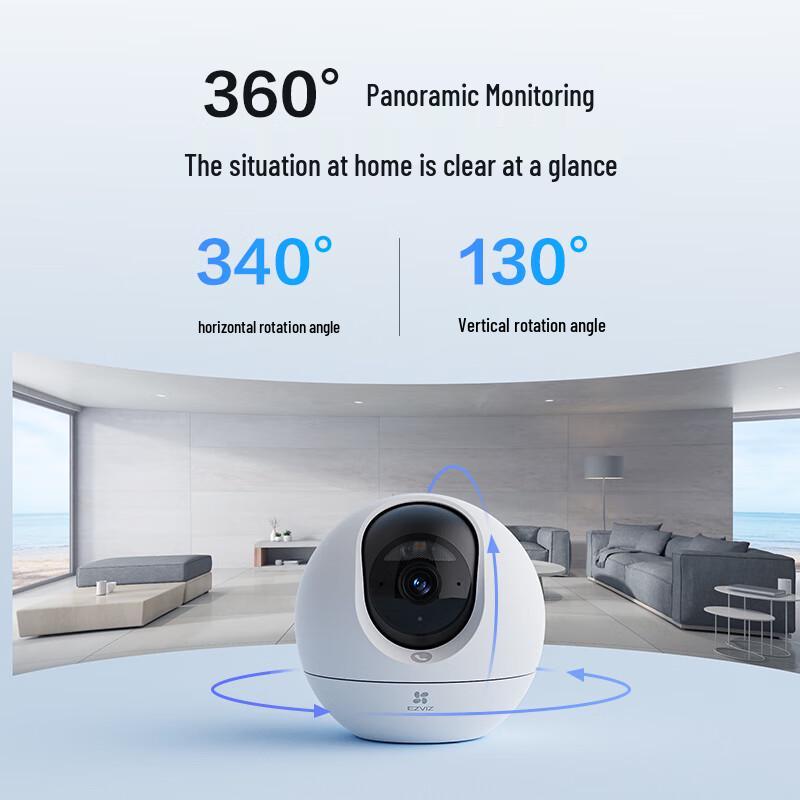 Умная камера Ezviz C6c 4K с двумя режимами (Китайская версия)