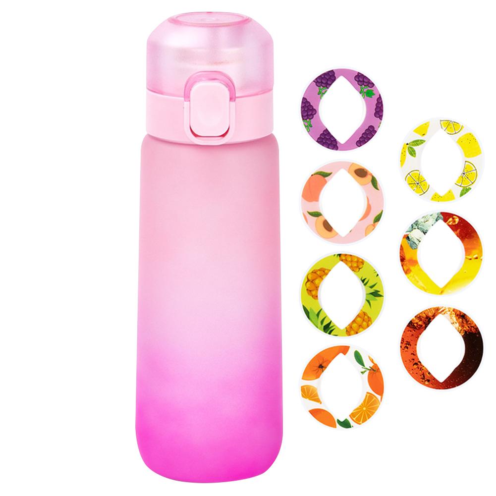 Бутылка для питья с ароматом воздуха 750 мл с ароматизатором, стаканы для воды с фруктовым ароматом для кемпинга и путешествий на открытом воздухе