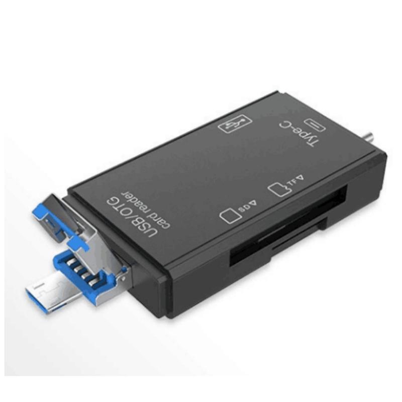 Многопортовый кардридер Type C SDTF SDXC MicroSD для легкой передачи файлов между устройствами