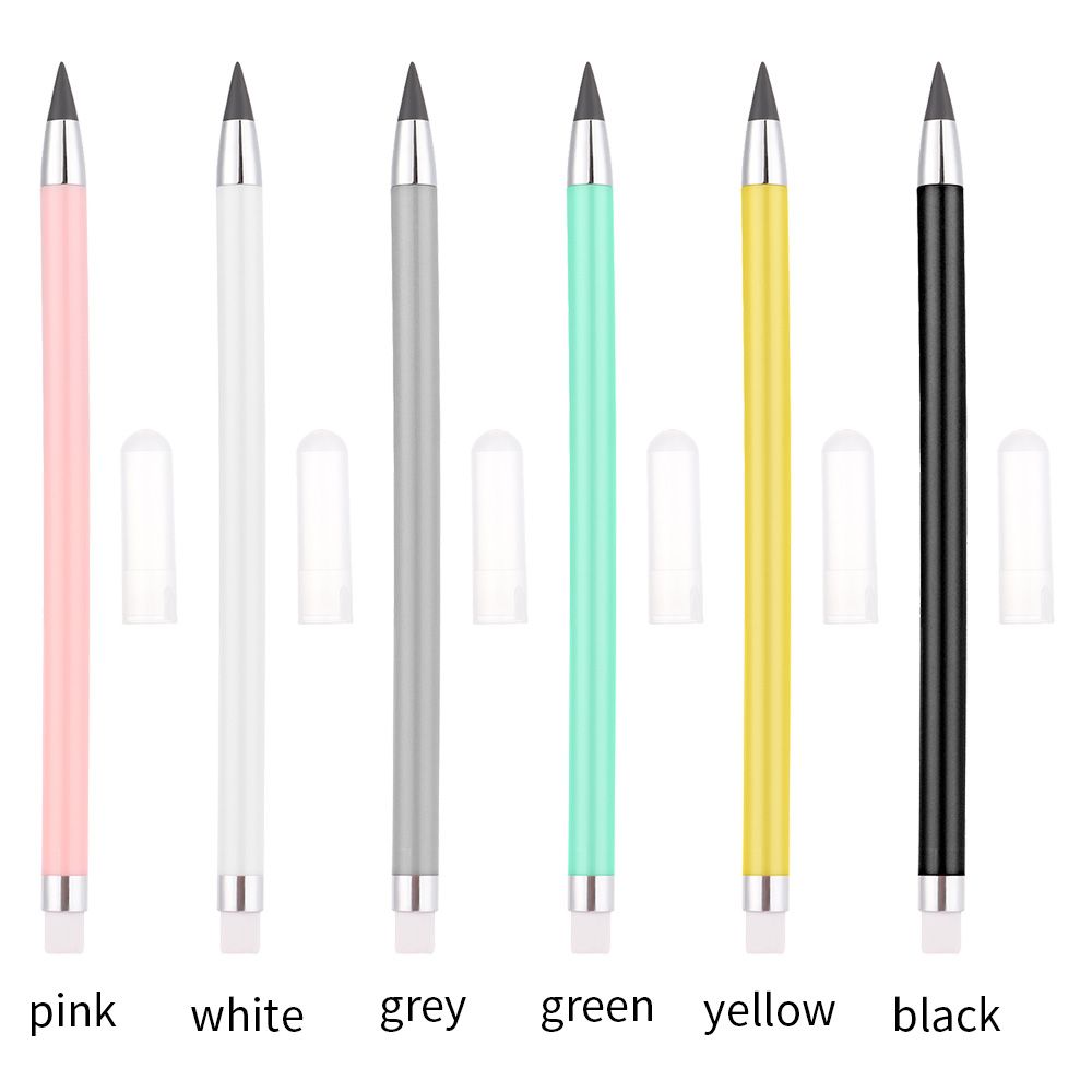 Macarons Color School Stationery No Ink HB Inkless Eternal Pencil Sketch Tool Unlimited Writing Pen