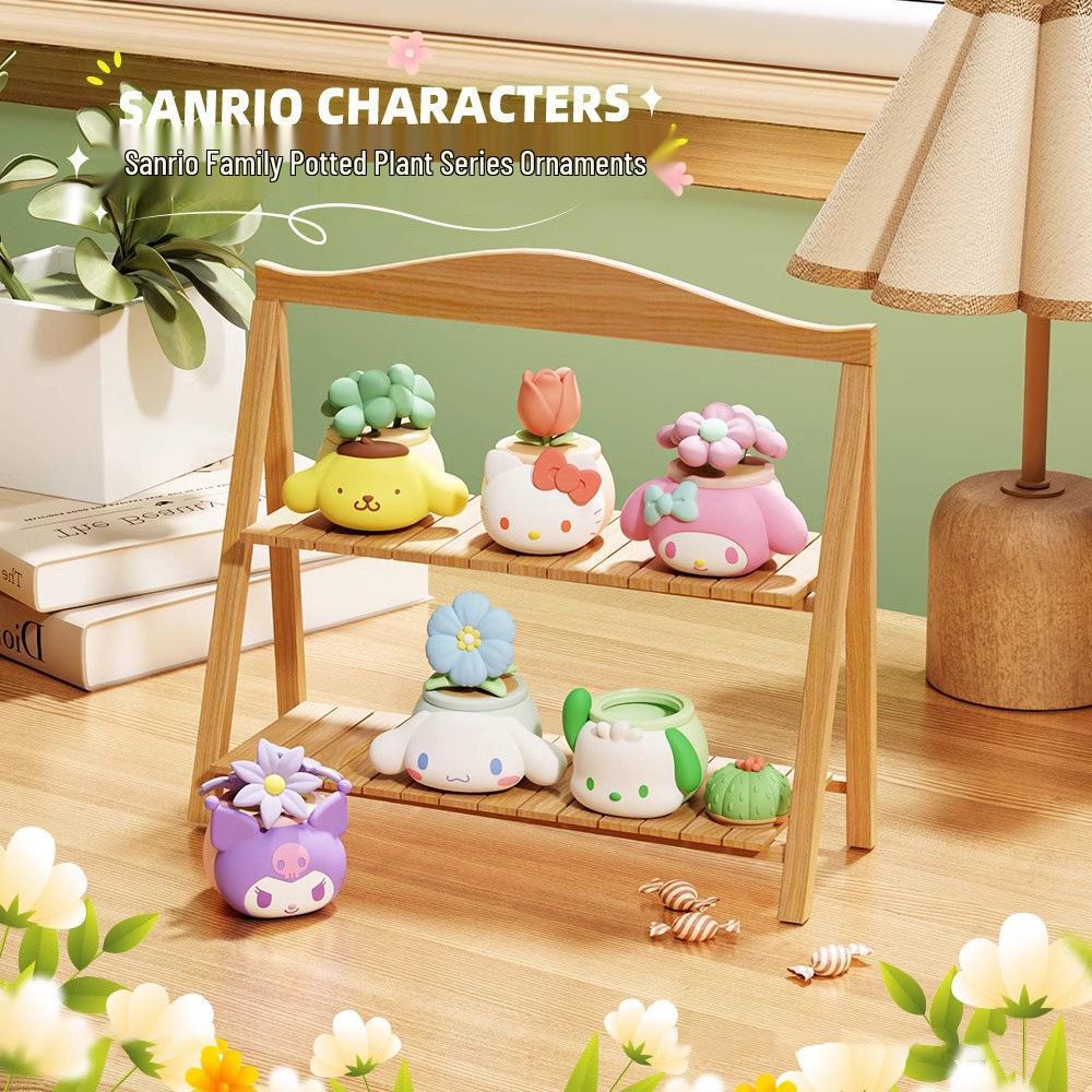 Серия «Романтическая свадьба семьи Sanrio» Милая кукла-фигурка Украшение