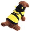 Creative Bee Pet Puppy Coat Clothing Set Wool Clothes Cat Dog Hoodie Fancy Clothing Puppy Clothes Hoodie Pet Supplies