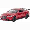 1:32 Scale M4 Coupe Alloy Sports Car Model Diecasts & Toy Vehicles Metal Toy Car Model Sound Light Simulation Collection Kids Gift