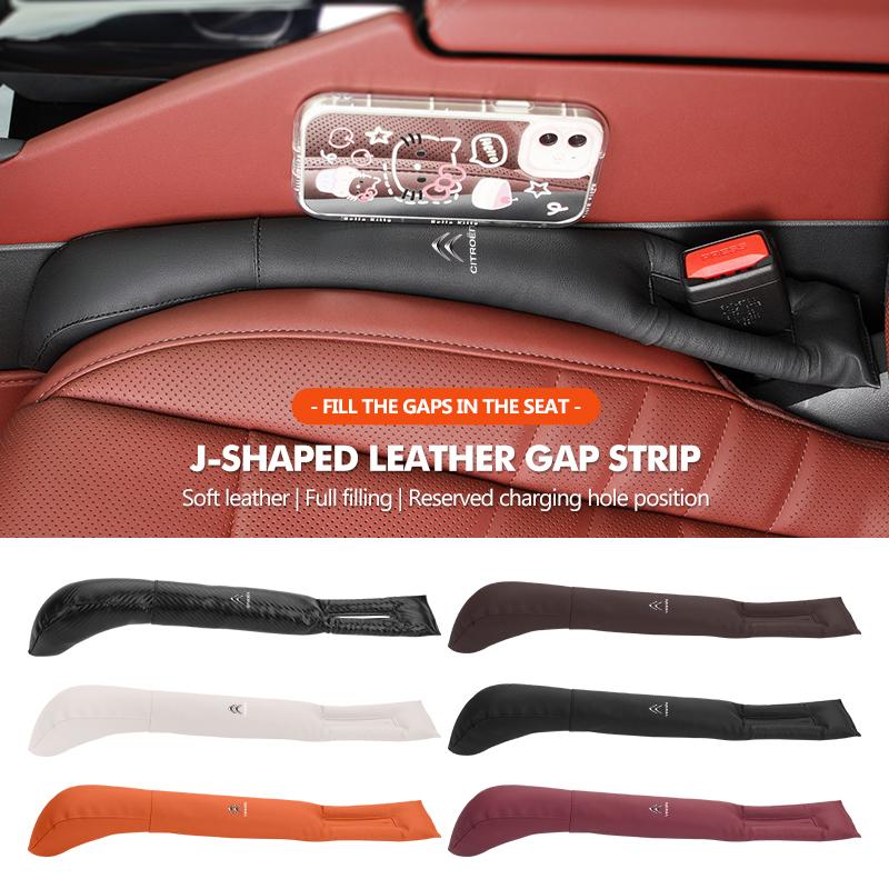 Car Seat Gap Filler Padding Leather Leak Pads Plug Spacer For Citroen Jumper Celysee Cactus Picasso Aircross Saxo Grand