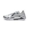 Li Ning Speed Pro Shock Absorption Anti-Slip Wear-Resistant Breathable Supportive Low-Top Badminton Shoes Unisex Shoes Silver AYAS012-3