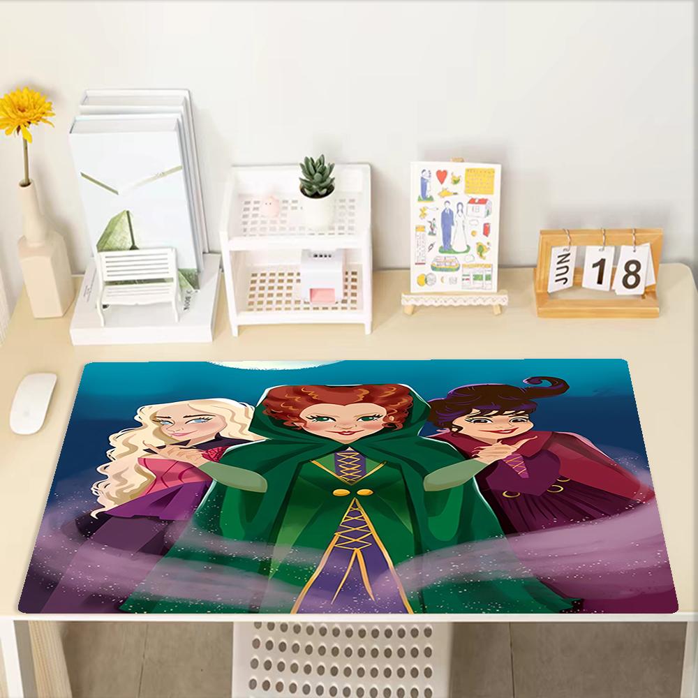 Hocus Pocus Theme Mouse Pad, Non Slip Rubber Base, Multifunctional Office & Home Decor, Perfect for Workspace Personalization.