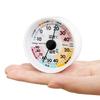 Sology Thermometer and Hygrometer Analog Made In Japan EX Sensor Thermometer and Hygrometer Mini Compact High Precision No Batteries Required Indoor