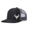 Регулируемая бейсболка Snapback с принтом оленьих рогов, кепка папы, дышащая сетчатая кепка дальнобойщика, кепка для гольфа, рыбалки, для улицы, солнцезащитная