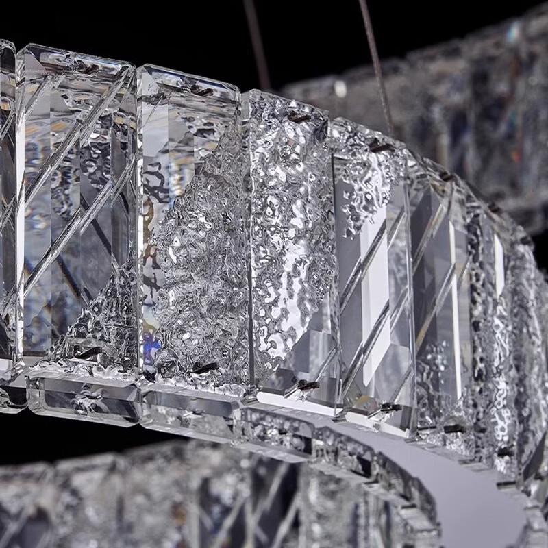 Smart Crystal Chandelier with Voice Control