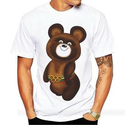 Футболка медведь ссср женская унисекс футболка топы женские унисекс топы футболки дропшиппинг
