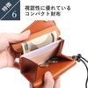 Кошелек Beer Berry FES Multi Case Compact Wallet Mini Neck Wallet Small Wallet Плечевой кошелек для хранения карт Beer Berry Uncle Leather Neck Wallet Сделано в Японии