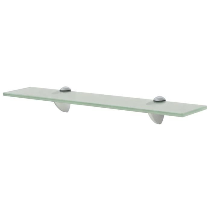 VidaXL Wall Shelves 2 Pcs Glass 50 X 20 Cm 8 Mm