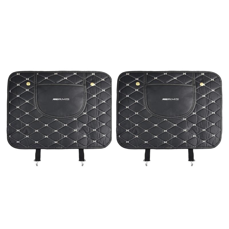 Накладка на спинку сиденья автомобиля для защиты от ударов и грязи для Mercedes Benz AMG GLC GLE CLA W204 W205 W203 W211 W212 W213