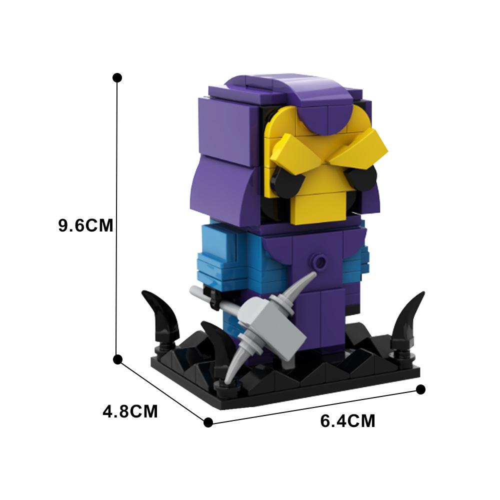 Giant Man Hero Figure 145PCS Building Blocks Toy Creative Brickheadz STEM Holiday Gift Kids Boys Girls Adventure Brick Set