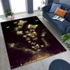 27 Style Dream Butterfly Flower Cartoon Rug for Bedroom Living Room Sofa Home Doormat Decor,Large Kids Play Non-slip Floor Mat
