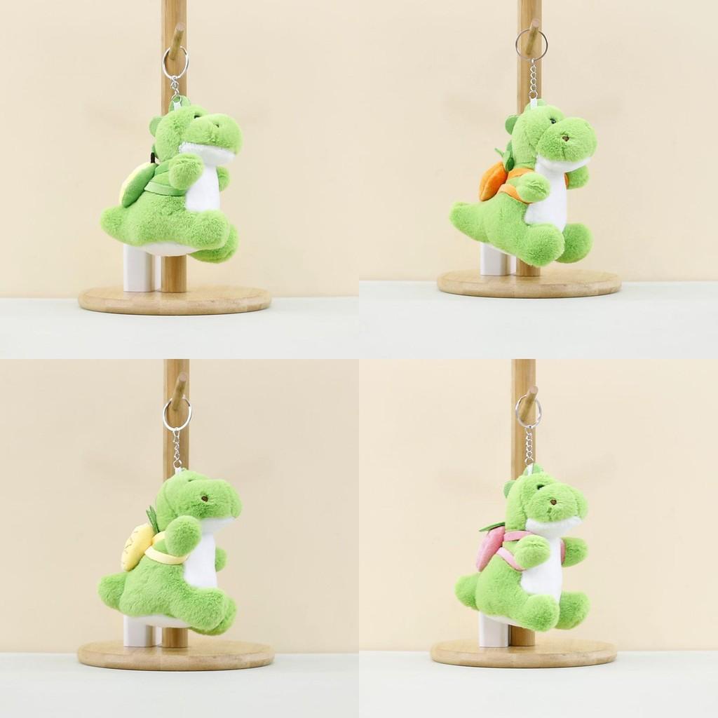 Милый фруктовый динозавр плюшевый рюкзак-подвеска мягкий брелок игрушка коллекционная кукла