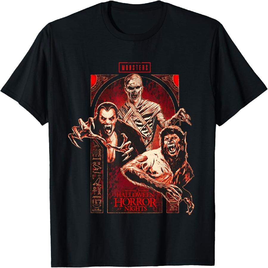 Halloween Horror Nights HHN Universal Monsters T-Shirt