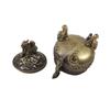 Double Dragon Three Leg Cauldron Incense Burner Xiangyun Incense Burner Suanni Plate Small Incense Burner