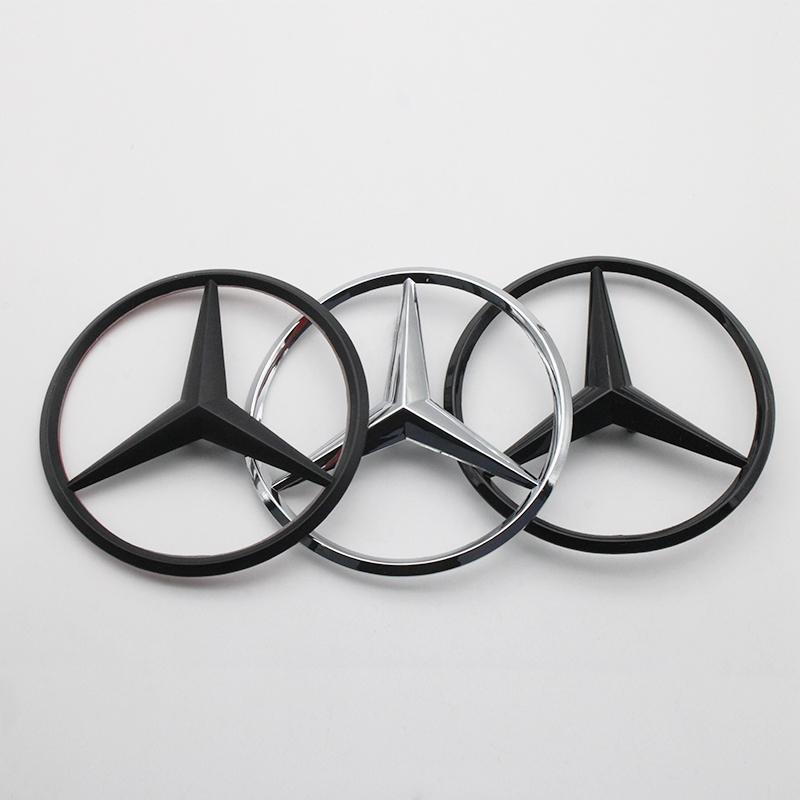 1Pc Mercedes Benz Car Back Hood Emblem Bonnet Rear Trunk Badge Logo Accessories For W204 X253 W212 W213 W176 W203 W222 W205 W177