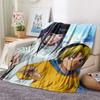 Hikaru no Go Flannel Blanket, High quality Comfortable for All Seasons, Home Decor, Warmth and Comfort