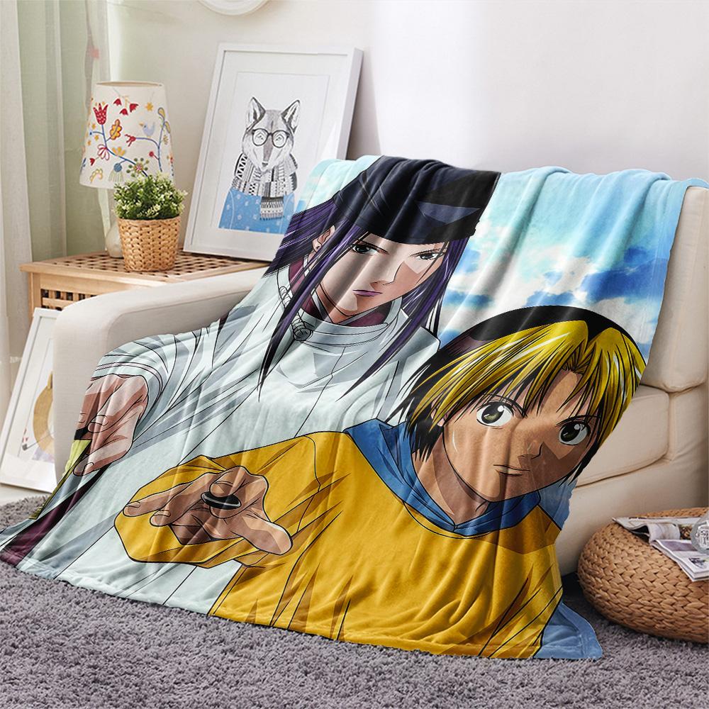 Hikaru no Go Flannel Blanket, High quality Comfortable for All Seasons, Home Decor, Warmth and Comfort