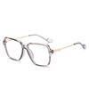 Big Frame Square Nearsighted Glasses For Women Fashion Student Photochromic Glasses With Diopters 0 -0.5 -0.75 To -6.0