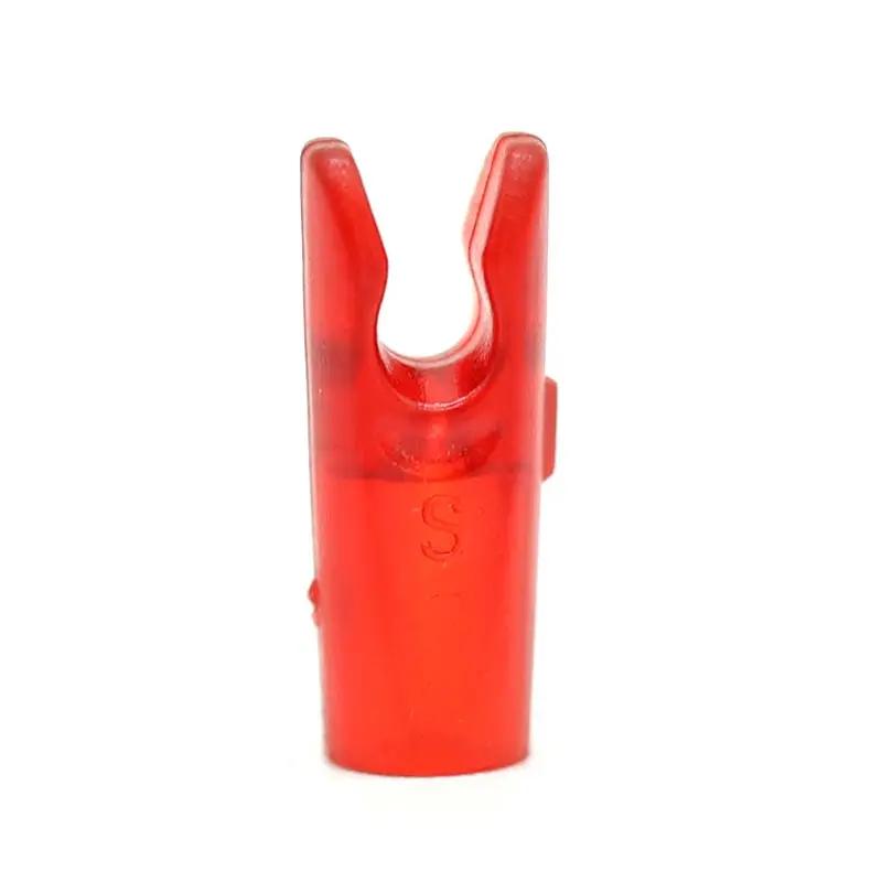 50pcs High Quality Plastic Arrow Pin Nocks Size S/L For ID4.2mm ID6.2mm ID3.2mm DIY Arrow Archery Accessory 5
