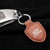 NIVG8 Car leather keychain creative couple keychain for Kia Sportage Ceed Picanto Rio ProCeed Niro 5 3 4 K7 K5 K8 K3 Ray K9