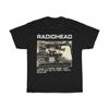 Футболка с принтом Radiohead Rock Boy, хлопковая, мужская, женская, с коротким рукавом, Harajuku, хип-хоп, пара, с круглым вырезом, модная, кавайная, свободные топы