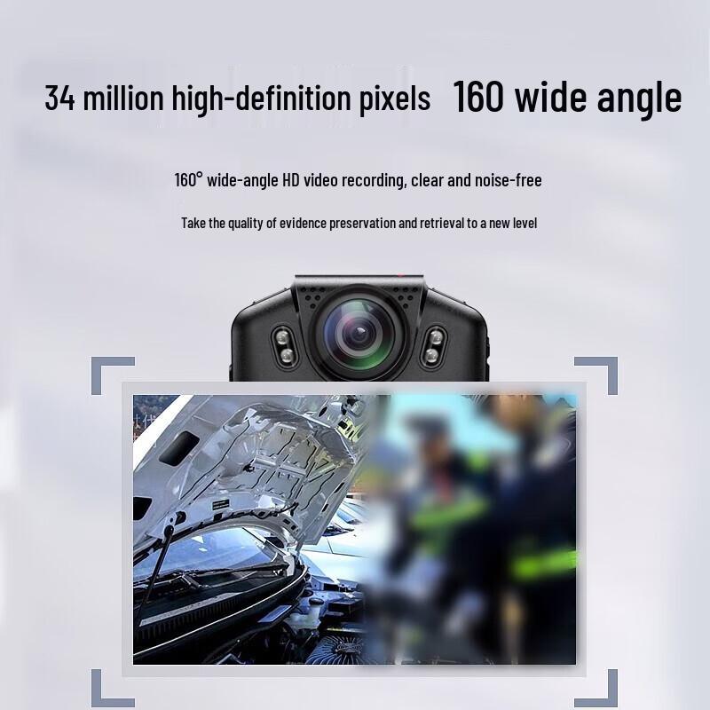 Philips VTR-8101 HD Night Vision Law Enforcement Body Camera (CN version)