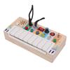 Электронная доска-игрушка для малышей Многофункциональная деревянная доска для практики игры на пианино для раннего развития Да