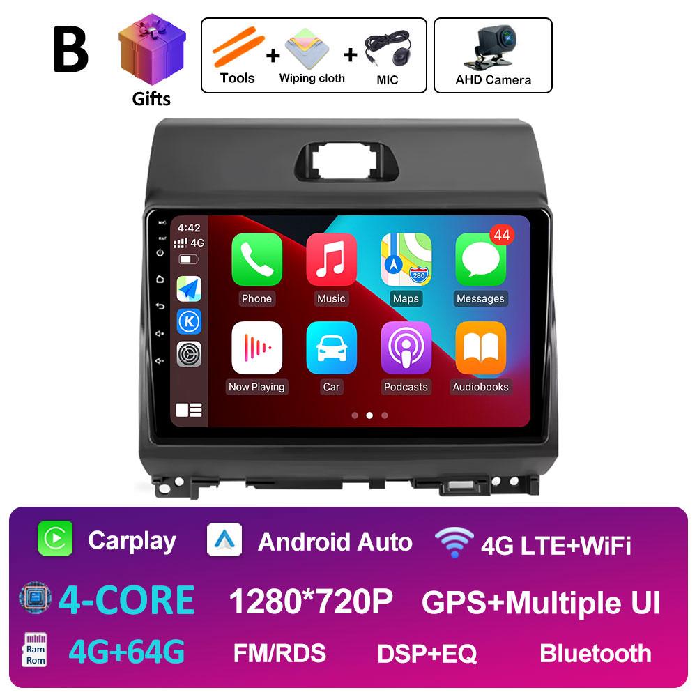 9-дюймовый автомобильный радиоприемник для KIA Ray 2011 2012 2013 2014 - 2017 Видеоплеер Беспроводной Carplay GPS Навигация Вентилятор охлаждения Авто Инструменты WIFI