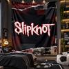 Настенный гобелен с принтом Slipknot, тканевое панно для гостиной, спальни, домашнего декора