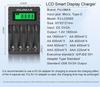 FUJIMAXX LCD Intelligent Display Charger PJ-LCD005 for 1-4 AA/AAA Ni-MH/Ni-CD Batteries