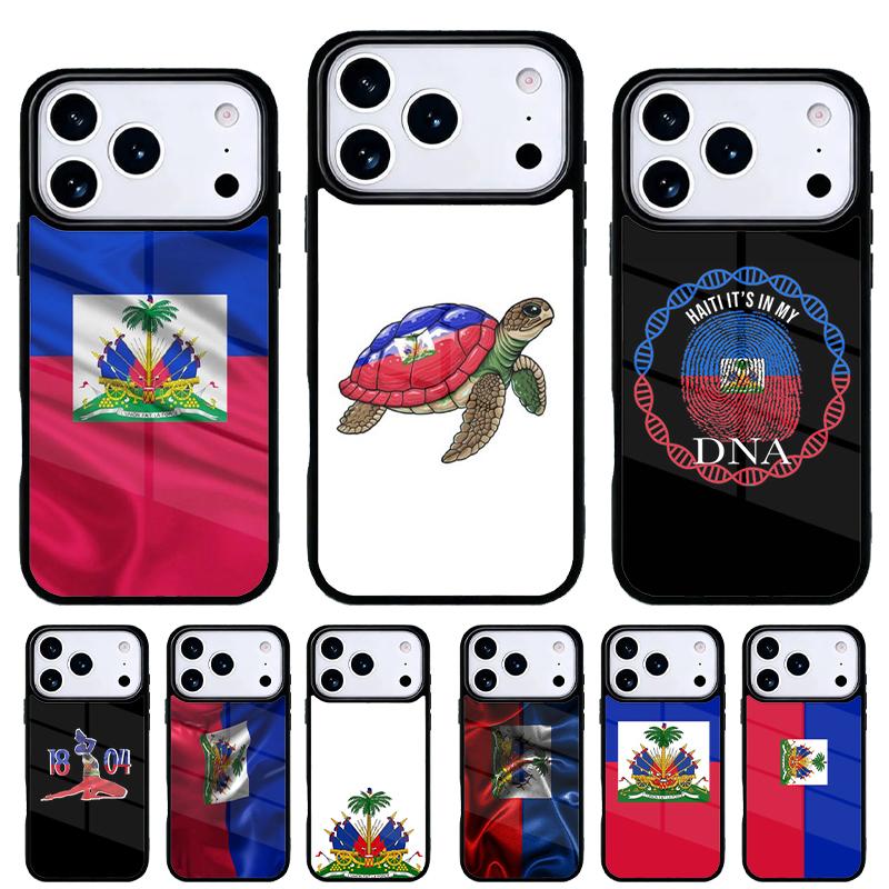 Гаити Гаитянский Флаг мягкий Чехол для Телефона для iPhone 17 16 15 14 13 Pro Max Задняя Крышка для 12 11 Pro Coque